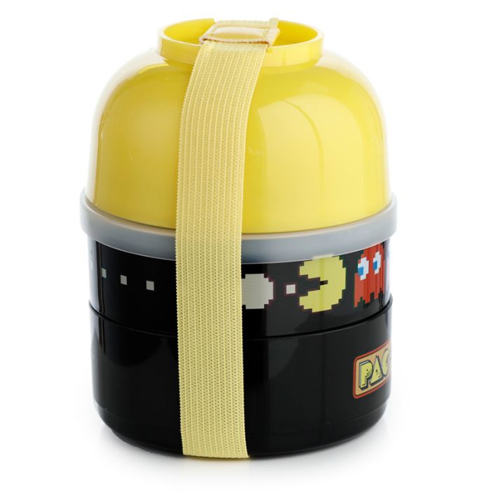 Pac-Man Stacked Round Bento Lunch Box
