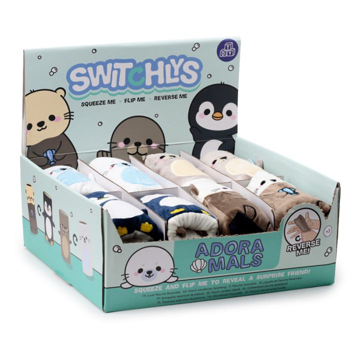 Switchlys Penguin/Otter Walrus/Seal Plush Water Snake Toy